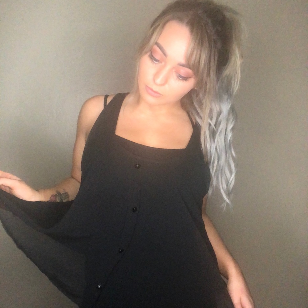 Sheer Flowy Tank